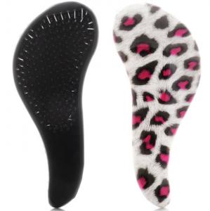  Mizzy Tangler brush - Leopardmönster rosa