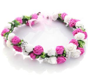 hårkrans med blommor hårkrans med blommor