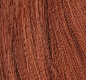  #30 Röd - Original äkta löshår remy nagelslingor