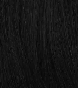  #1 Svart - Original äkta löshår remy nagelslingor