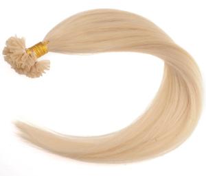  #613 Ljusblond - Original äkta löshår remy nagelslingor