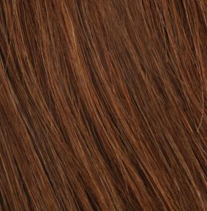  #8 Mellanbrun - Original äkta löshår remy nagelslingor