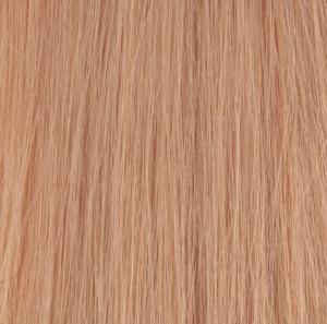  #18 Mörkblond - Original äkta löshår remy nagelslingor