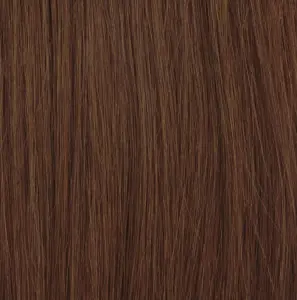  #30 Mörk Kopparbrun - Premium äkta löshår remy gloriatråd