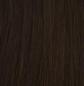  #3 Mörkbrun - Premium äkta löshår remy gloriatråd