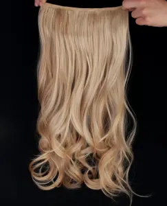  Löshår lockigt 5 Clip on - Blond #25H613