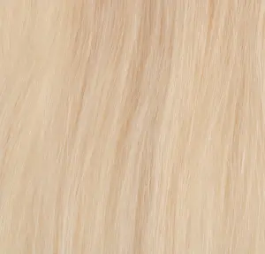  #60 Ljusblond - Original äkta löshår remy clip-on