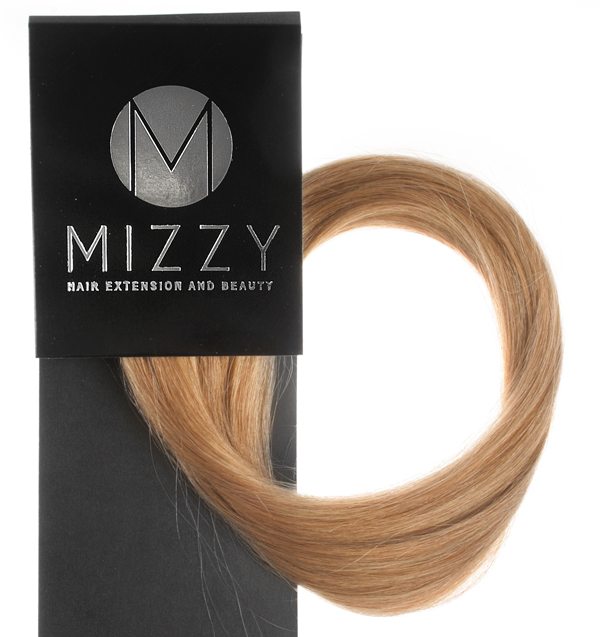  #18 Mörkblond/Ljusbrun - Classic äkta löshår remy microringar loop
