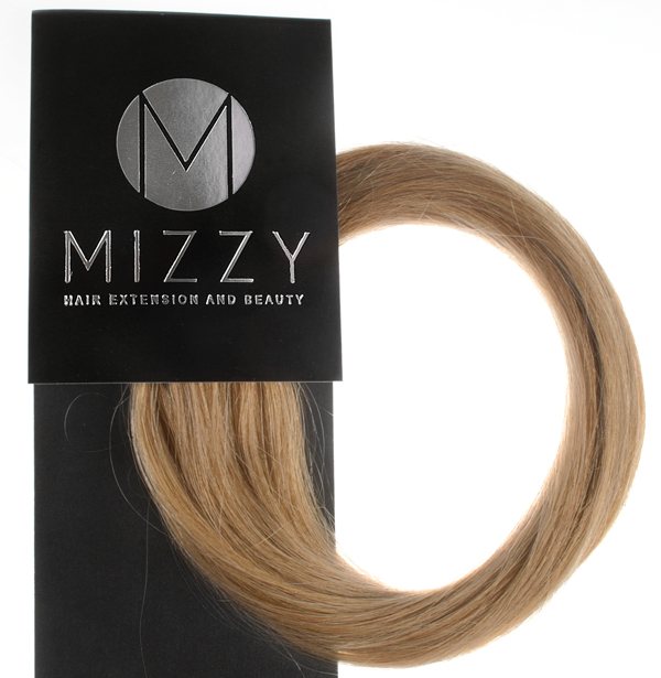  #20 Mörkblond/Ljusbrun - Classic äkta löshår remy microringar loop