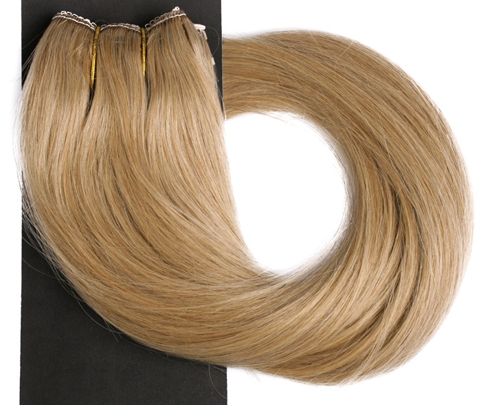  #20 Mörkblond/Ljusbrun - Classic äkta löshår remy gloriatråd
