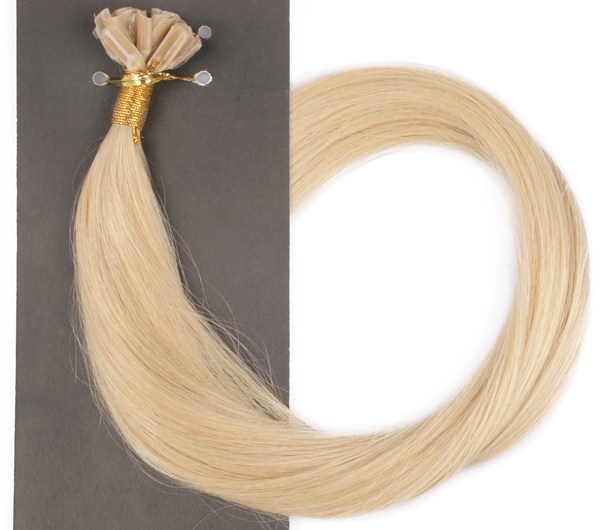  #22 Blond - Classic äkta löshår remy nagelslingor
