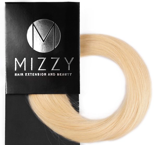  #24 Blond - Classic äkta löshår remy nagelslingor