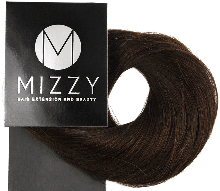 #3 Mörkbrun - Classic äkta löshår remy clip-on