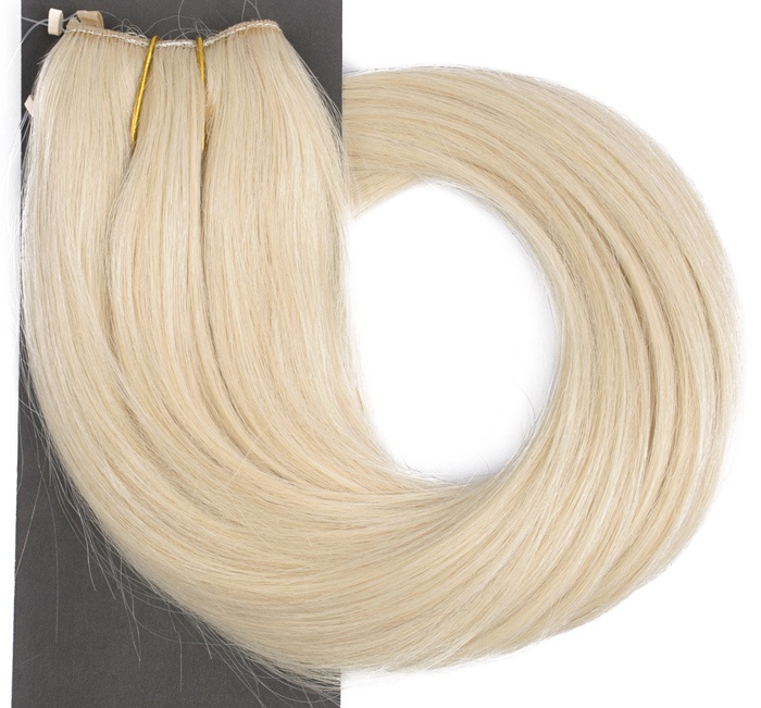  #60 Ljusblond - Classic kta lshr remy clip-on