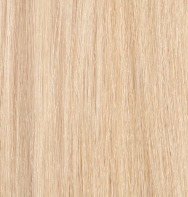  #613 Ljusblond - Classic äkta löshår remy clip-on