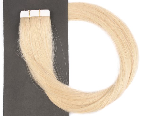  #613 Ljusblond - Classic äkta löshår remy tejp