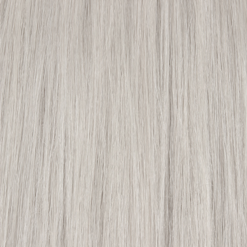  #LightGrey Ljusgrå - Premium äkta löshår remy clip-on