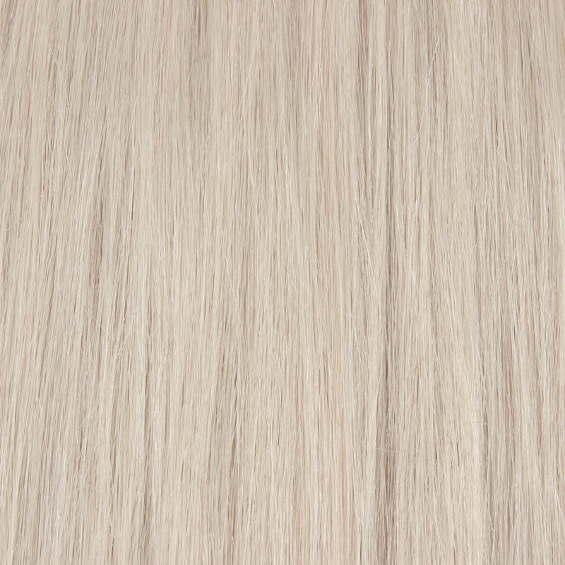 #Grey Ljusgrå - Premium äkta löshår remy clip-on