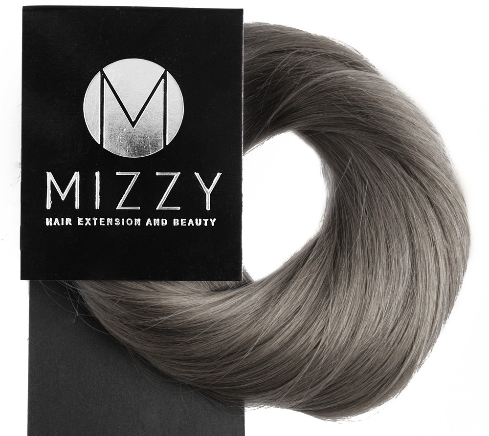  #MixedGrey Grå - Classic äkta löshår remy clip-on