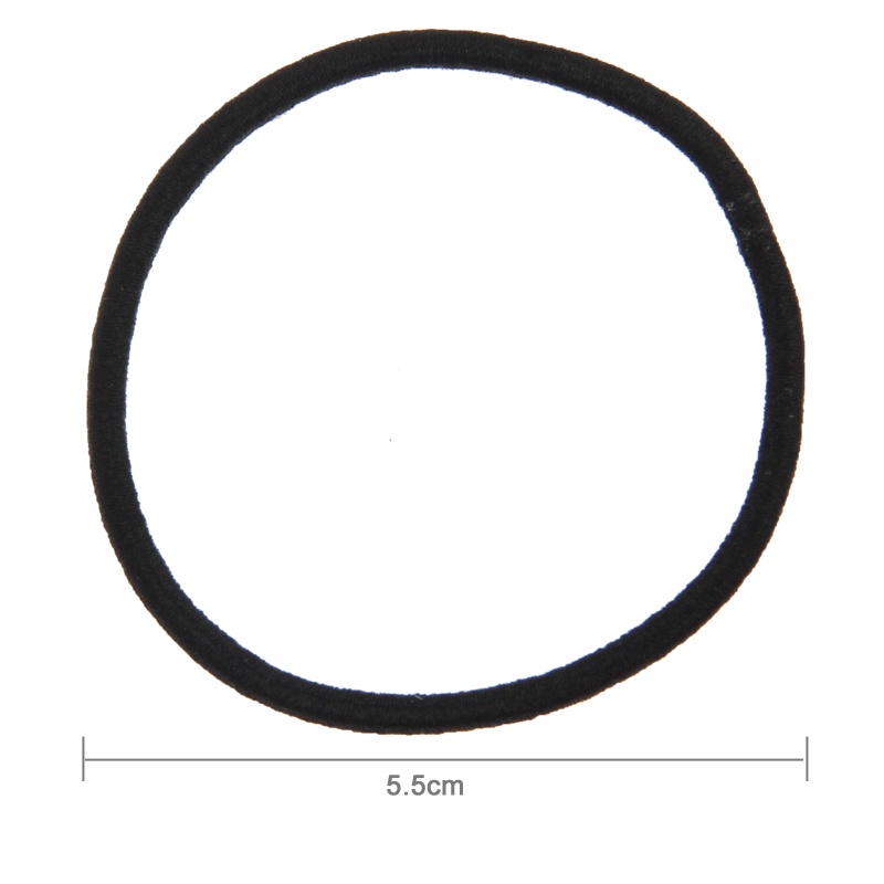  Hårtofs svart - 5pack