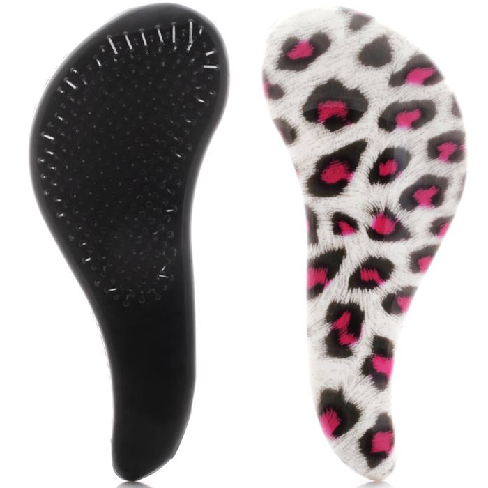  Mizzy Tangler brush - Leopardmnster rosa