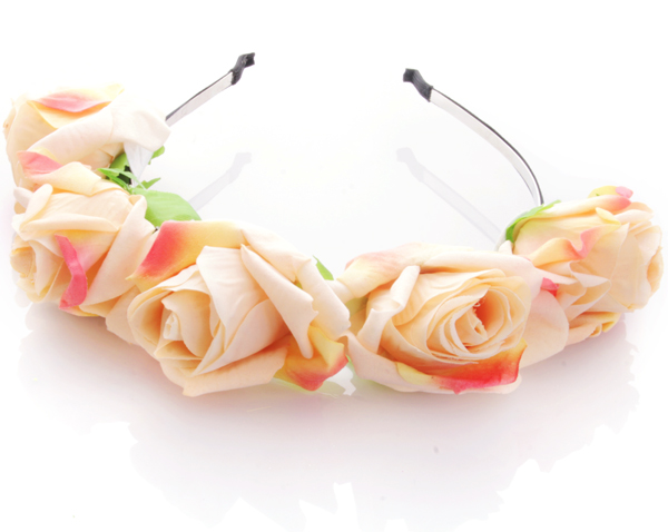 Diadem - Stora rosor till Midsommar