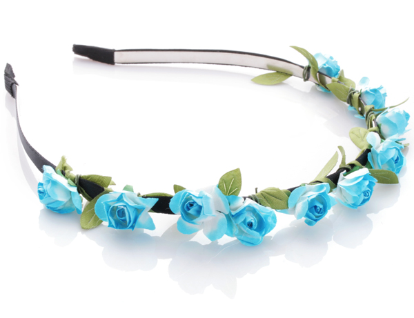  Diadem små rosor till Midsommar