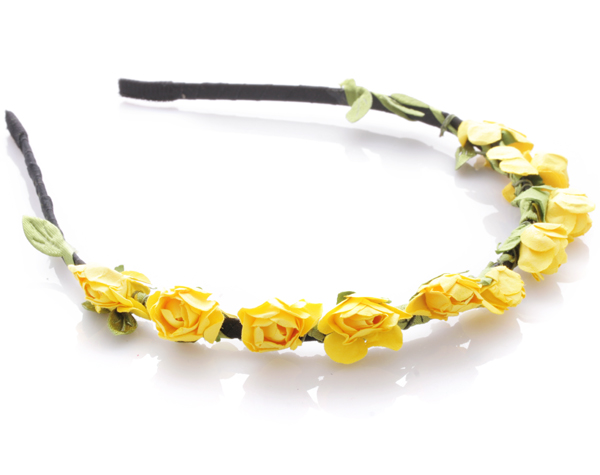  Diadem små rosor till Midsommar