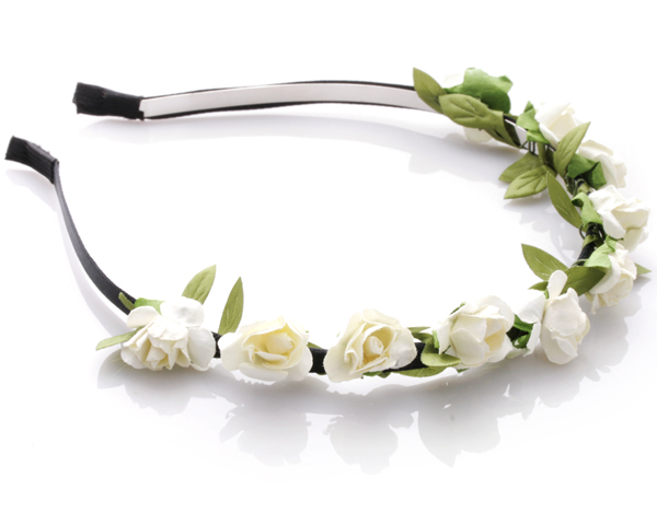  Diadem små rosor till Midsommar