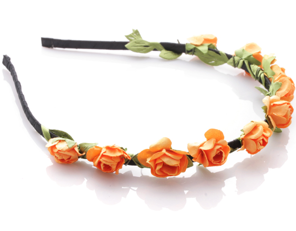  Diadem små rosor till Midsommar
