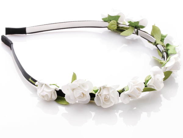 Diadem små rosor till Midsommar