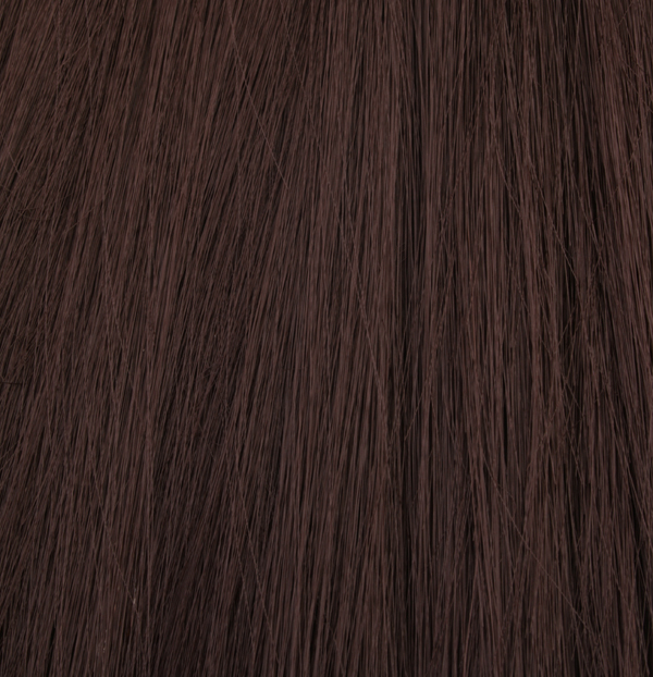  #4 Mörkbrun - Hästsvans rak med klämma