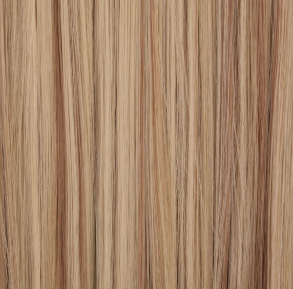  Löshår rakt 5 Clip on - Blond & Brun #F12/24