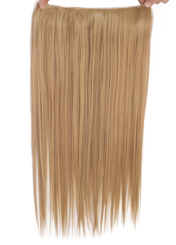  Löshår rakt 5 Clip on - Mörkblond #F16/22