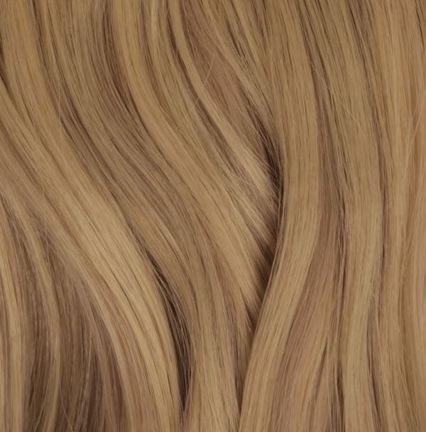 Löshår lockigt 5 Clip on - Mellanblond & Mörkblond #F16/22