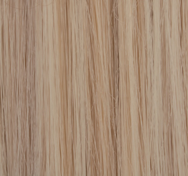  #F24/613 Blond - Wrap-on hästsvans rakt syntetiskt löshår