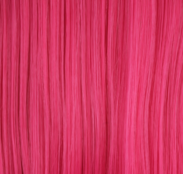 Löshår rakt 5 Clip on - Rosa