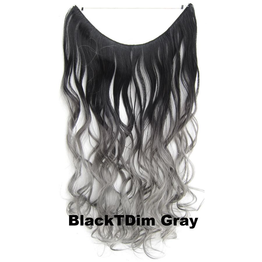  Syntetiskt lshr lockigt Gloriatrd dip dye -