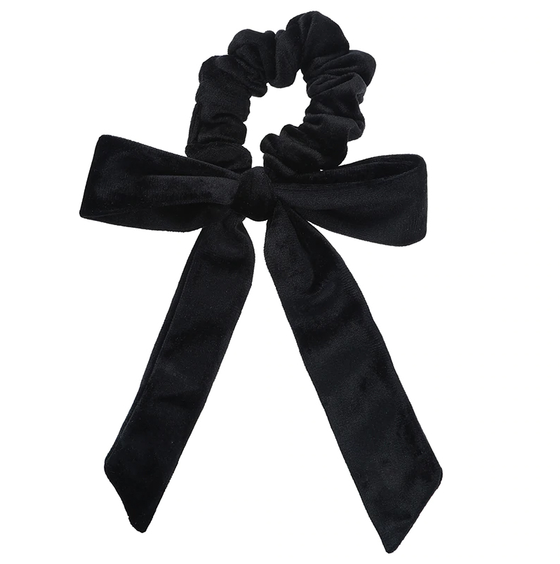 Scrunchie med rosett